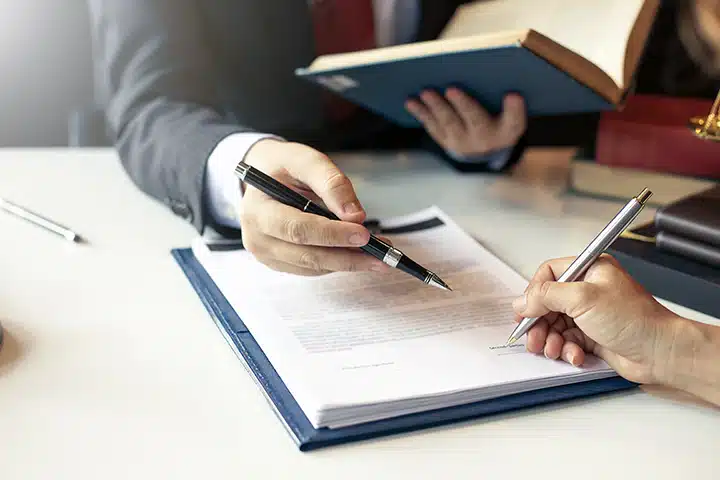 client signing representation agreement