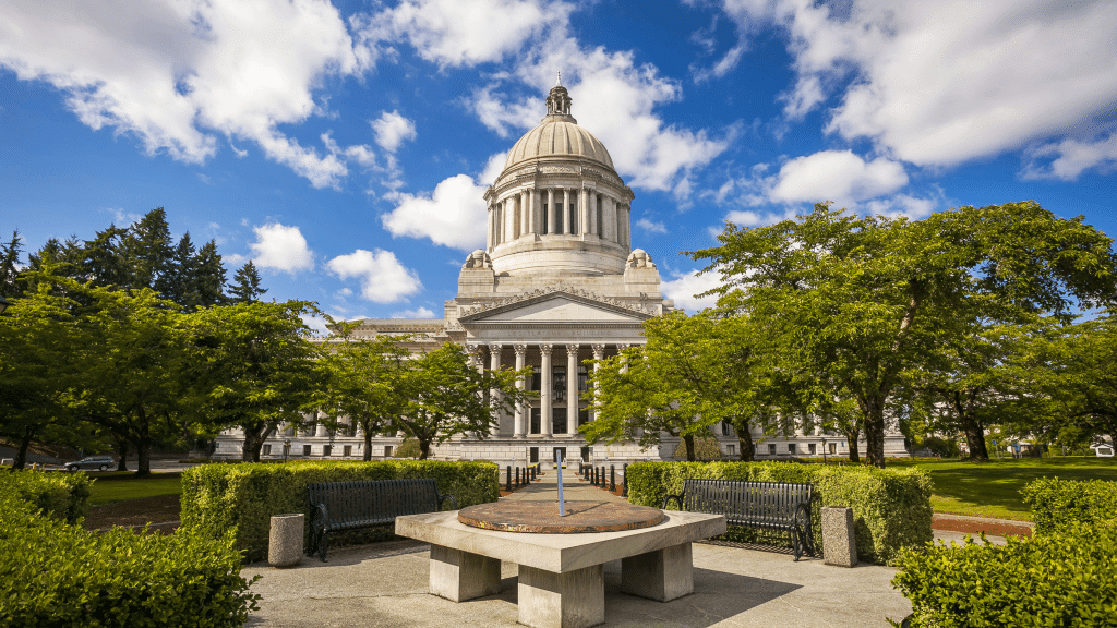 the washington state capitol building in olympia washington